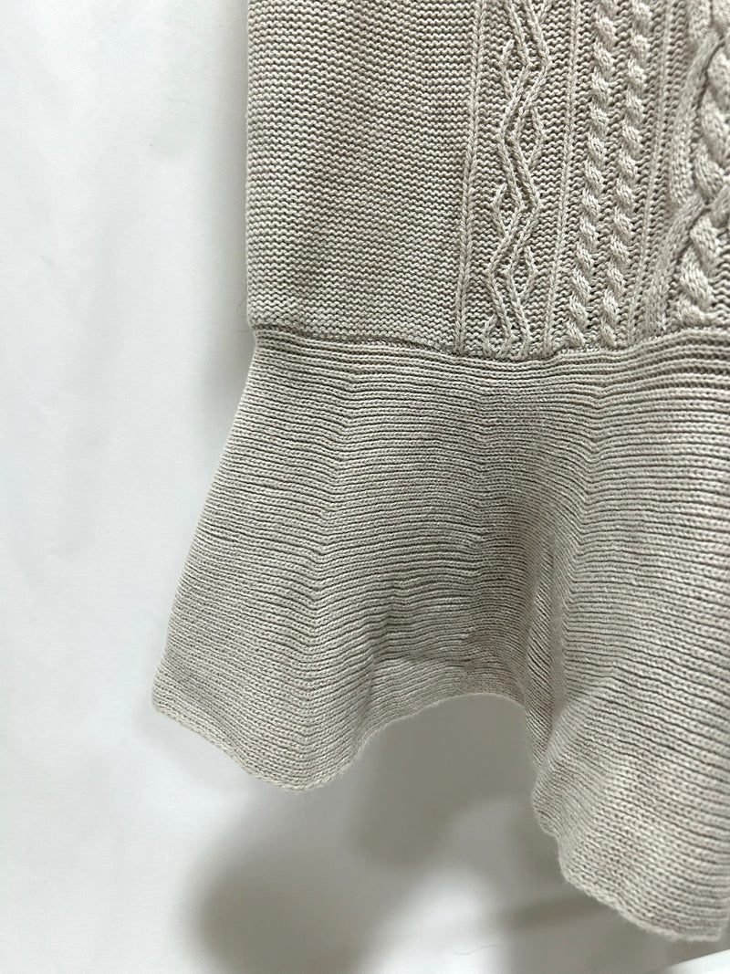 14-39 ケーブルニットワンピース