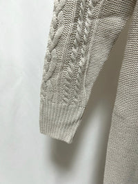 14-39 ケーブルニットワンピース