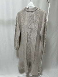 14-39 ケーブルニットワンピース