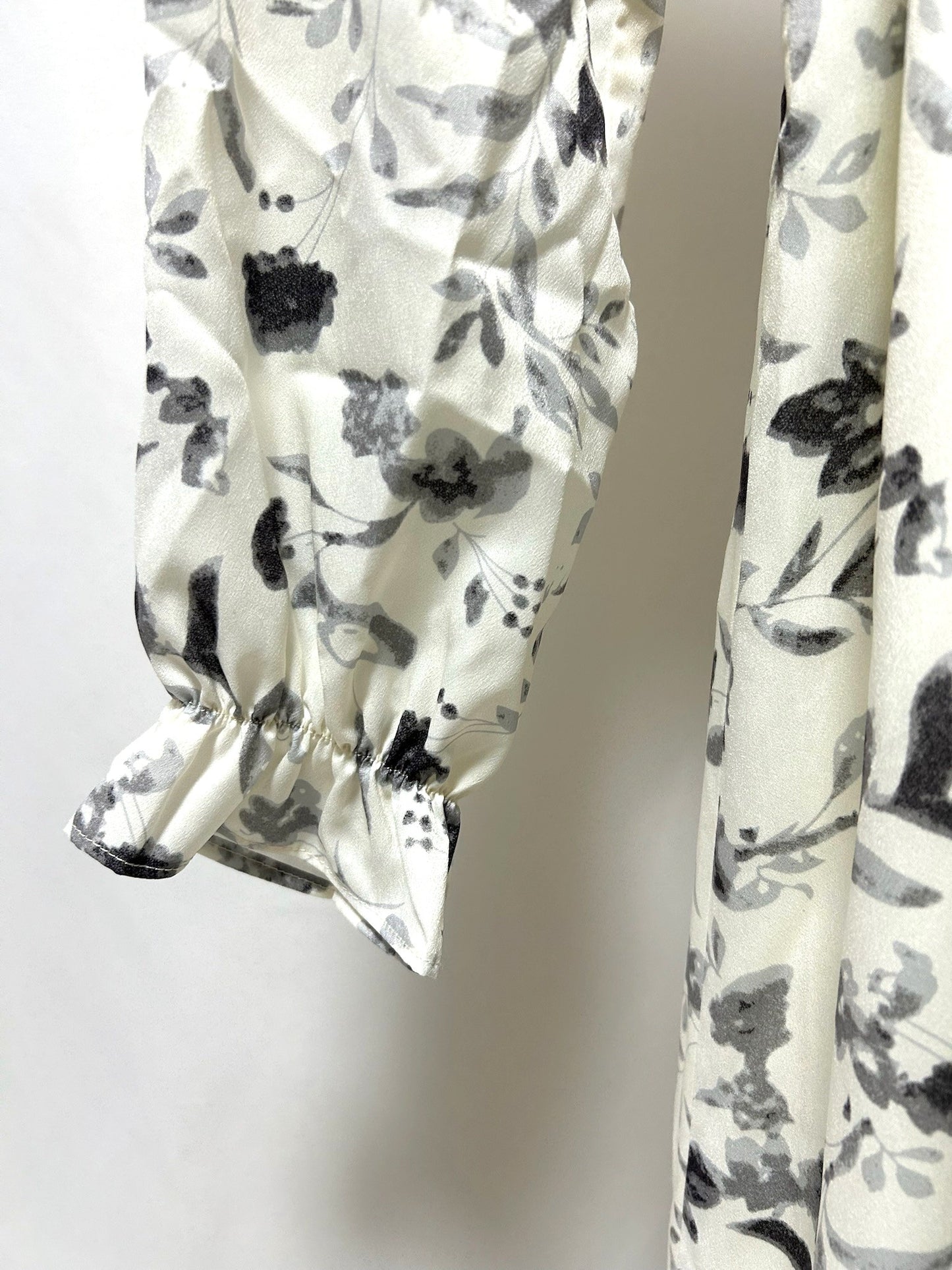 14-45 フラワーシャツワンピース