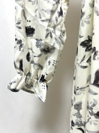 14-45 フラワーシャツワンピース