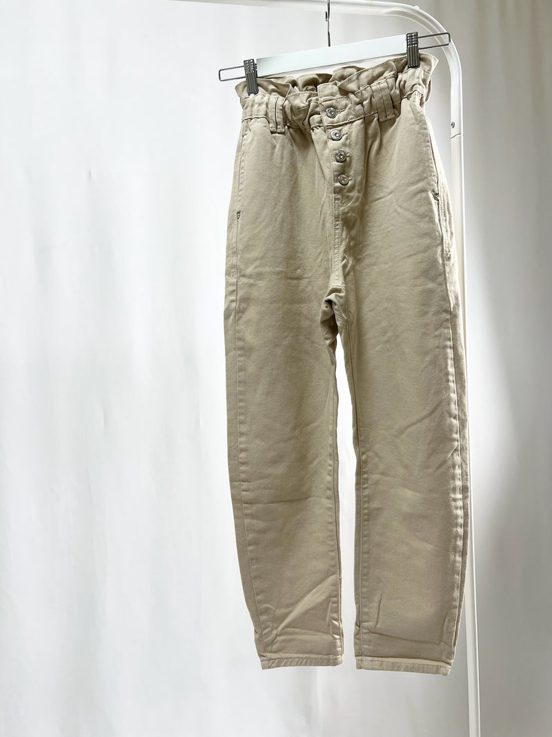 250129Paperbag Waist Tapered Pants