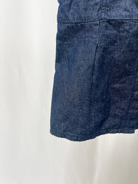 25039Denim Bustier Top