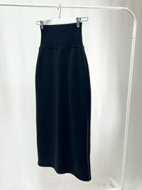 2500007Fleece-Lined High Waist Pencil Skirt