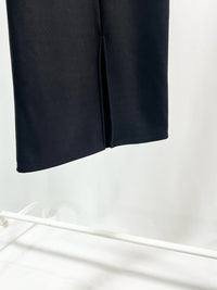 2500007Fleece-Lined High Waist Pencil Skirt