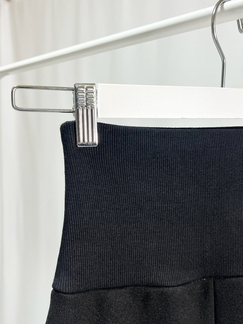 2500007Fleece-Lined High Waist Pencil Skirt
