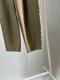 250127Natural Tapered Linen Pants