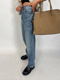 Large beige Boston Bag（brand new）