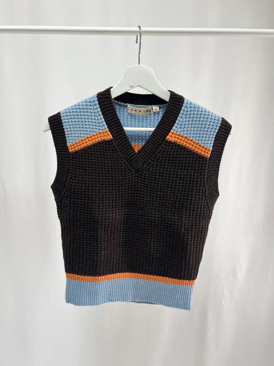 25034Retro Pop Knit Vest