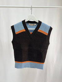 25034Retro Pop Knit Vest