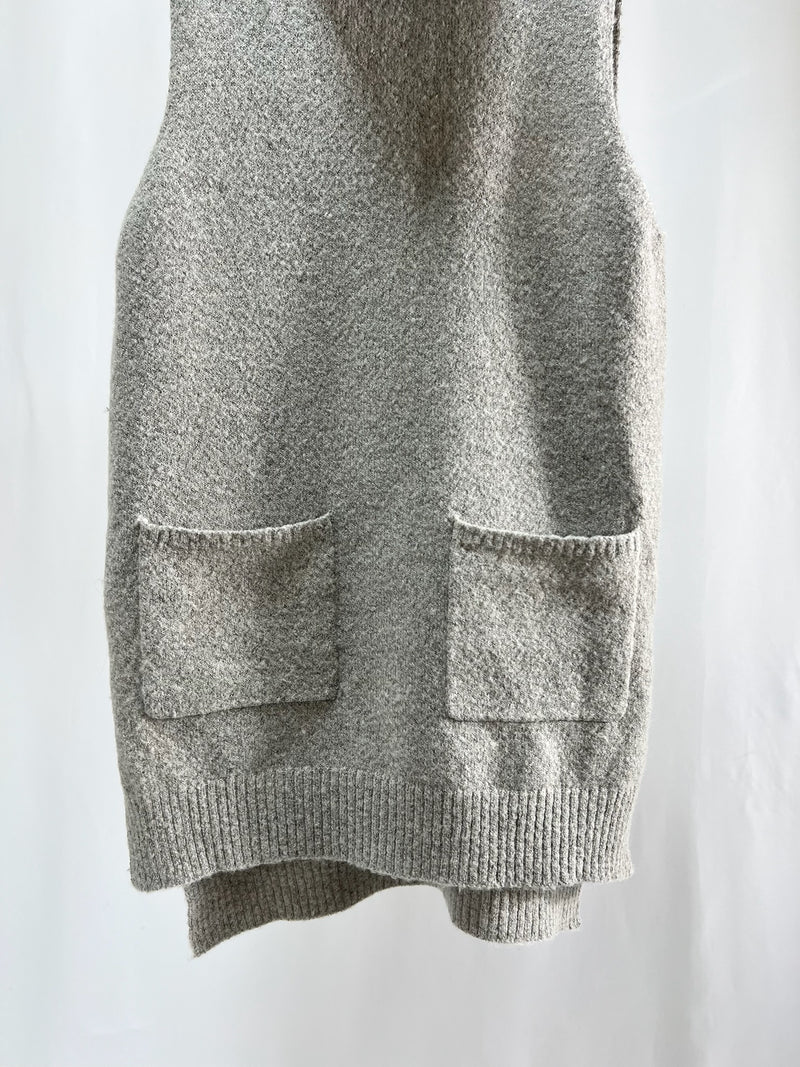 25065Heather Gray Turtle Vest