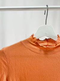 25032Autumn Glow Frill Neck
