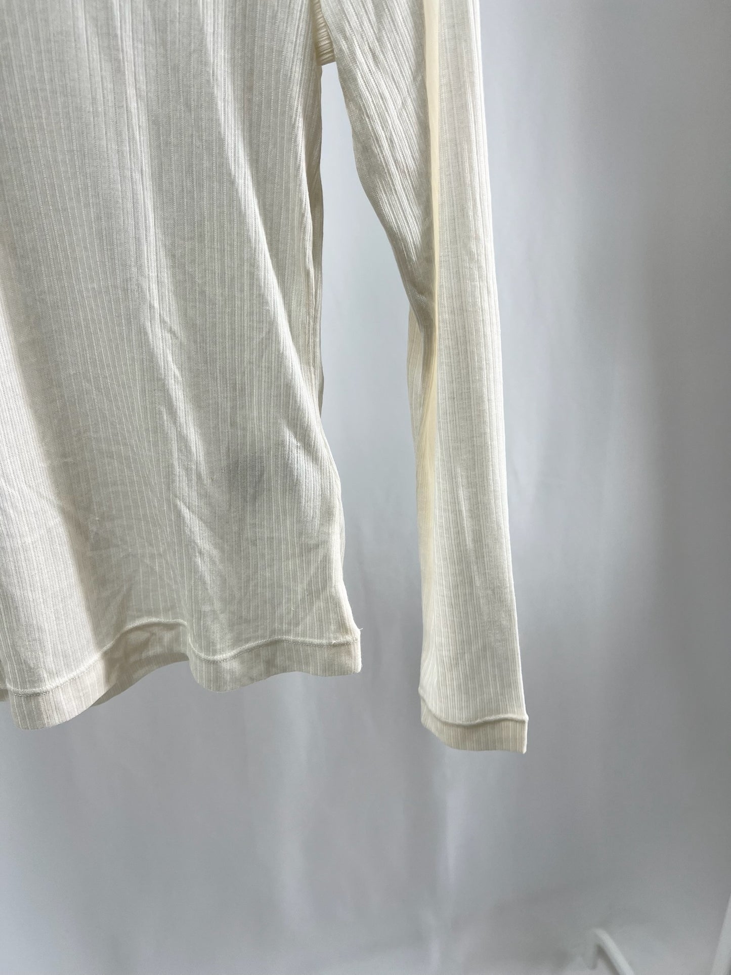 25031Ivory Essential Mock Neck