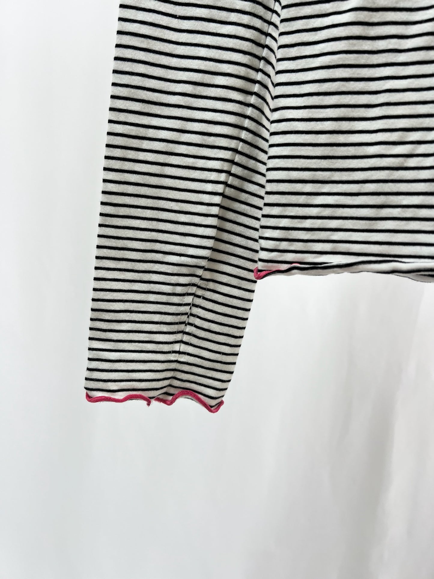 (5月)25030Playful Line Frill Tops