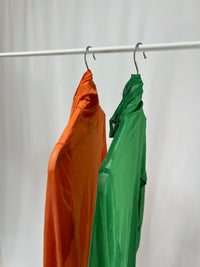 25028.29Sheer Turtleneck Color Top