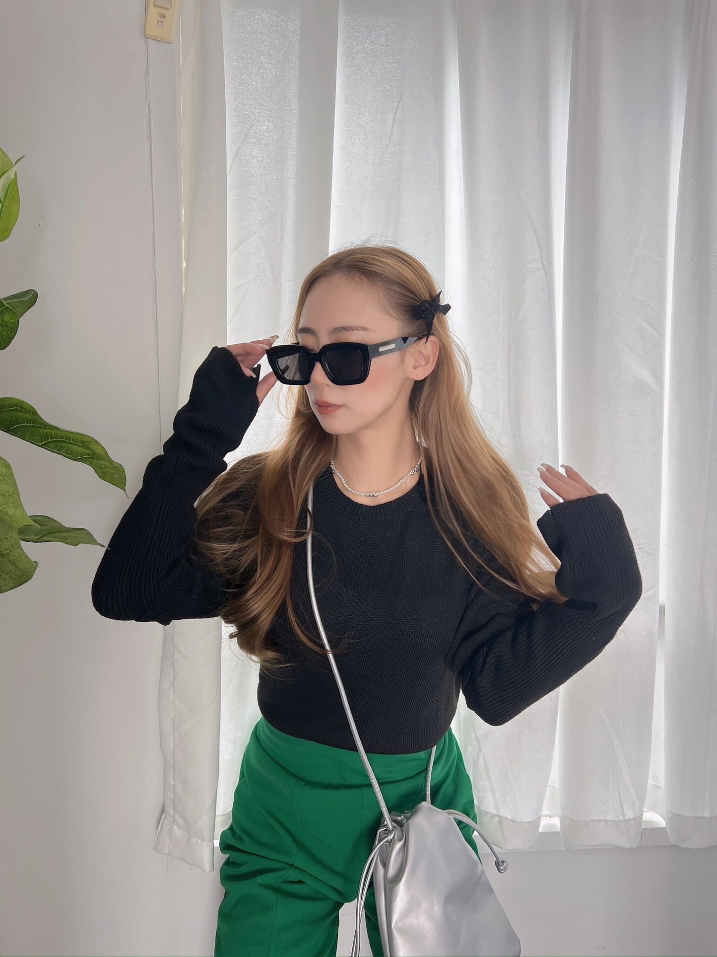 Black Square Sunglasses – Touch of Paris