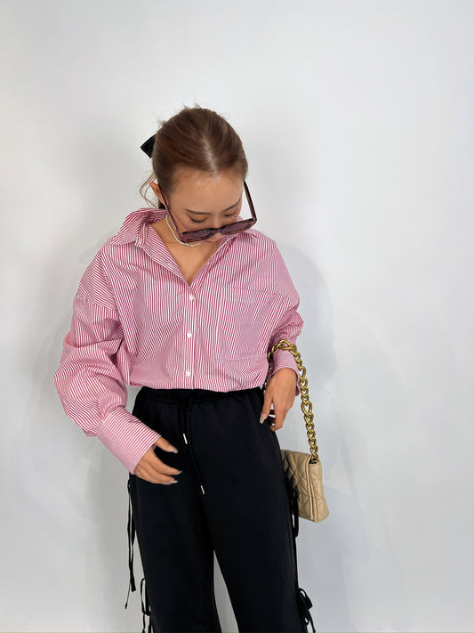 Charming in Pink – The Striped Top
