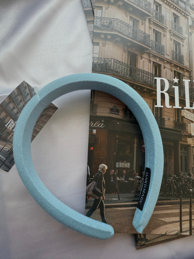 Light Blue Headband – Paris Style