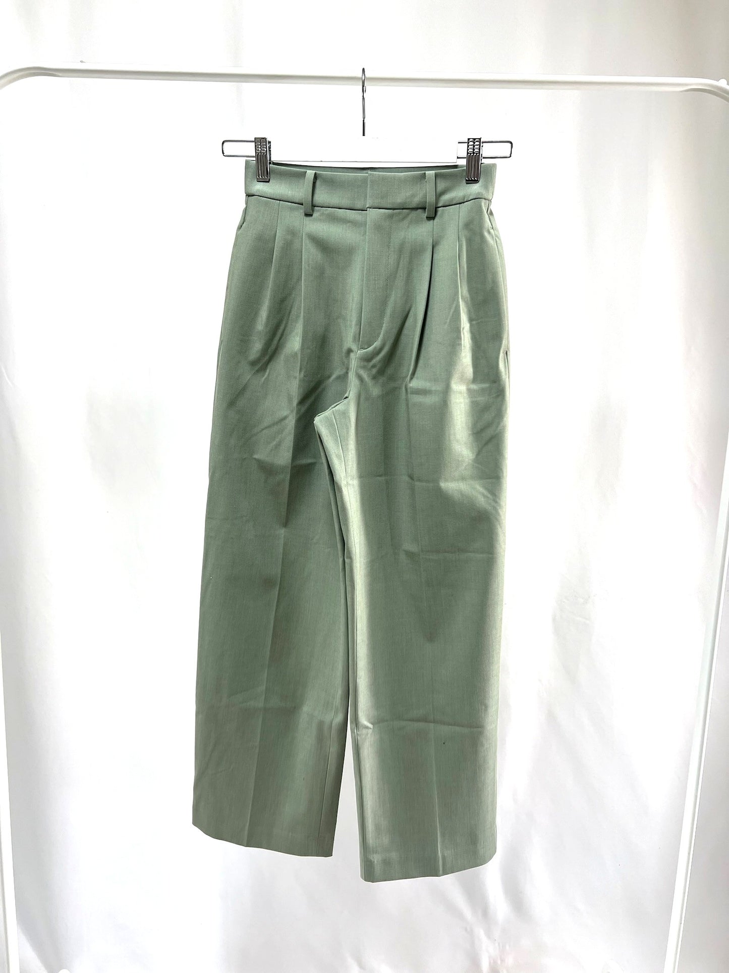 2501214Green Tailored Slacks