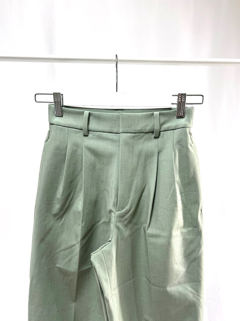 2501214Green Tailored Slacks