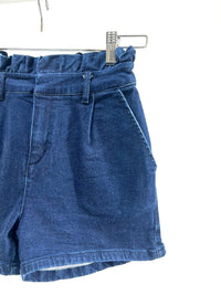 2501216Frill Waist Shorts