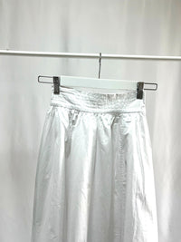 25000018White Flare Long Skirt – Soft, Clean & Flowing