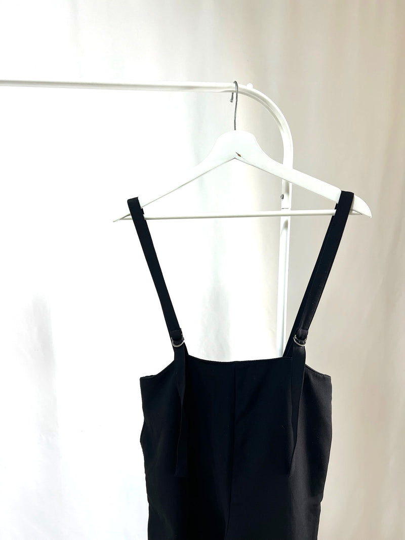 25006Black Camisole Jumpsuit