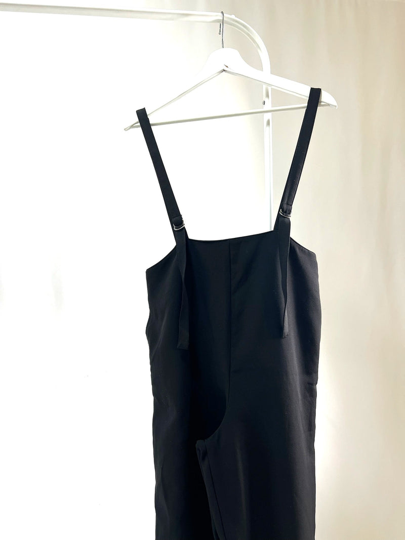 25006Black Camisole Jumpsuit
