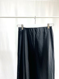 25000017Satin Long Skirt – Elegant Sheen Drape
