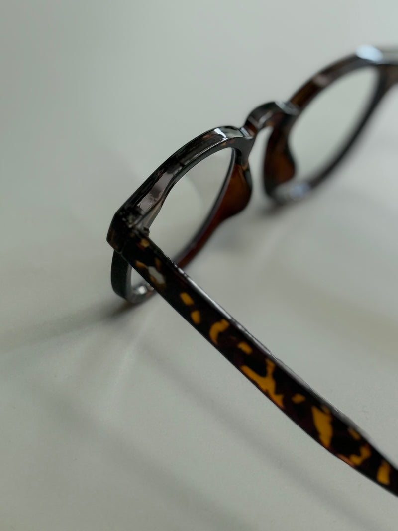 Tortoiseshell Frame Glasses – Paris Style