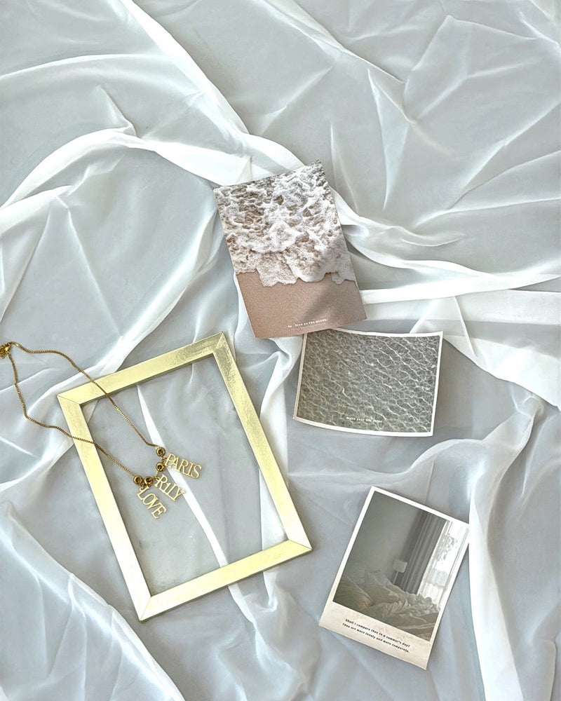 Original Gold Letter Necklace – Customizable