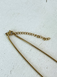 Original Gold Letter Necklace – Customizable
