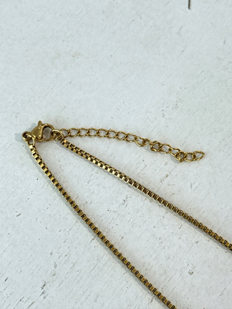 Original Gold Letter Necklace – Customizable