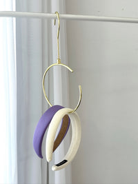 White Puff Headband