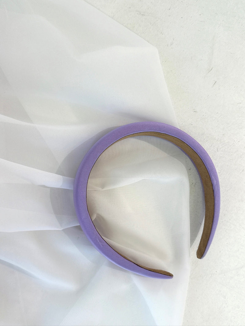 Lavender Puff Headband