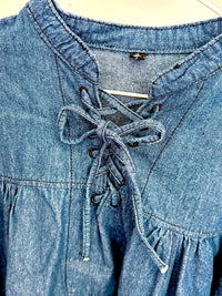 Denim Tunic Top