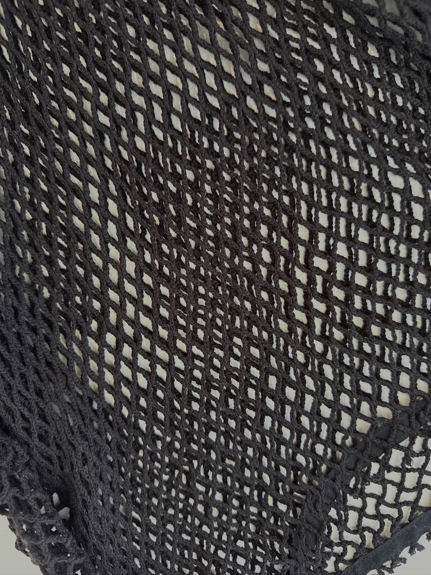 25059Black Mesh Short Sleeve Top