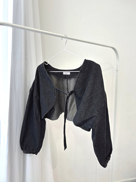 Dark Grey Denim Jacket