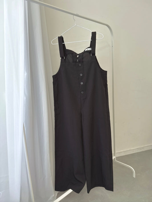 Back-Tie Ribbon Jumpsuit