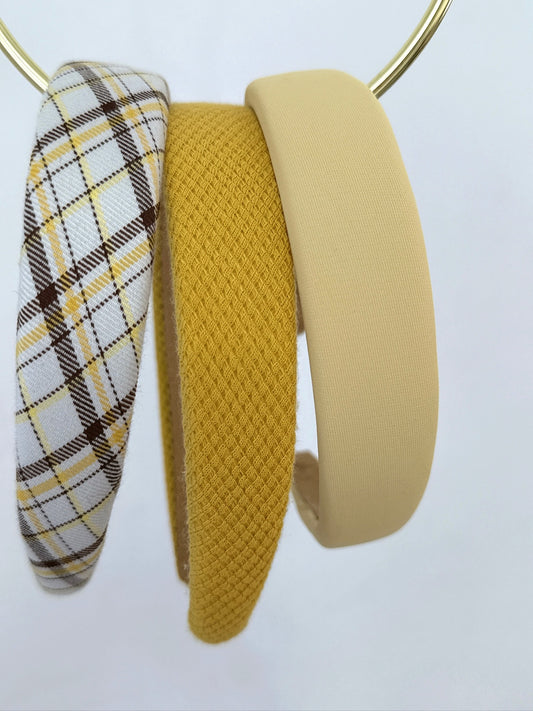 Yellow Padded Headband