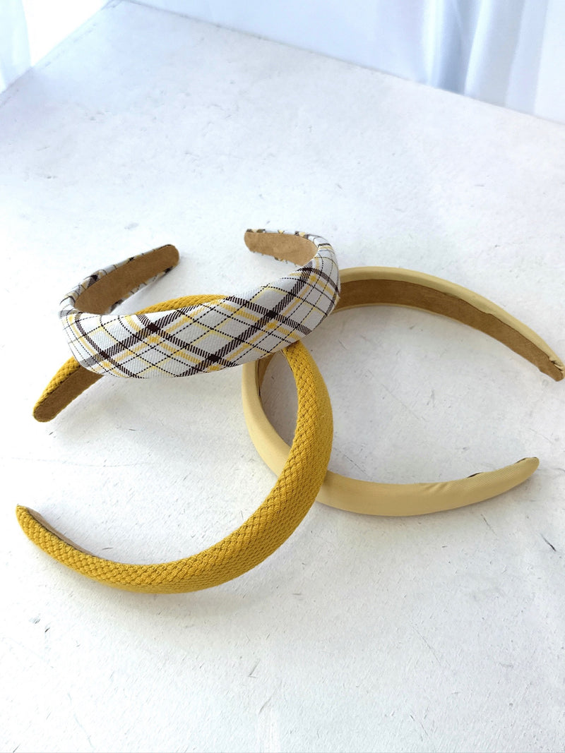 Yellow Padded Headband