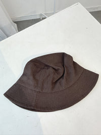 Brown Bucket Hat