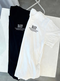 “RiLY” Embroidered Logo Tee – Original Short Sleeve Top
