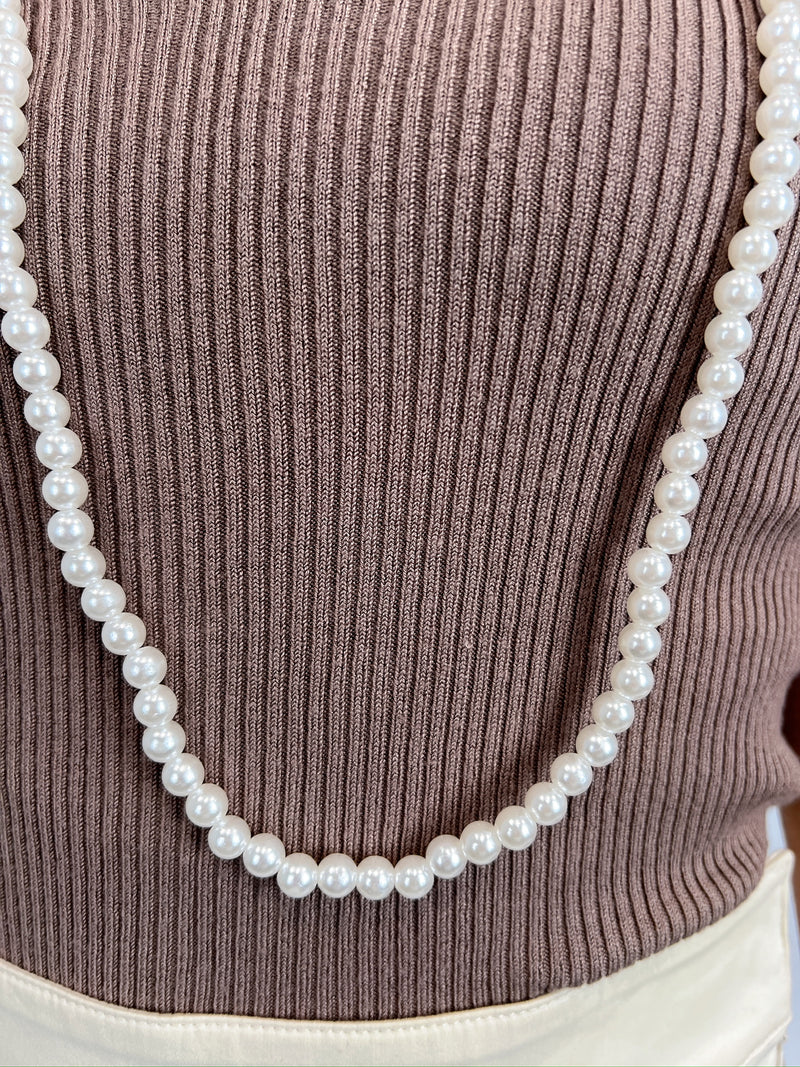 Pearl Long Necklace