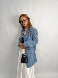 Blue Corduroy Blazer