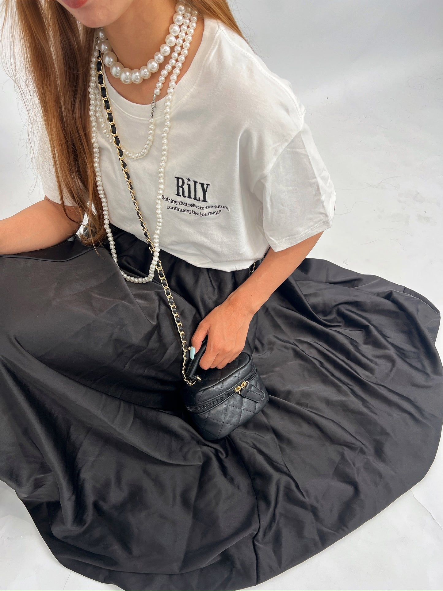 “RiLY” Embroidered Logo Tee – Original Short Sleeve Top