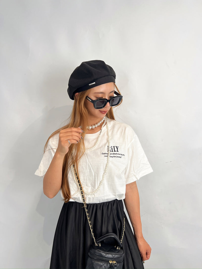 “RiLY” Embroidered Logo Tee – Original Short Sleeve Top