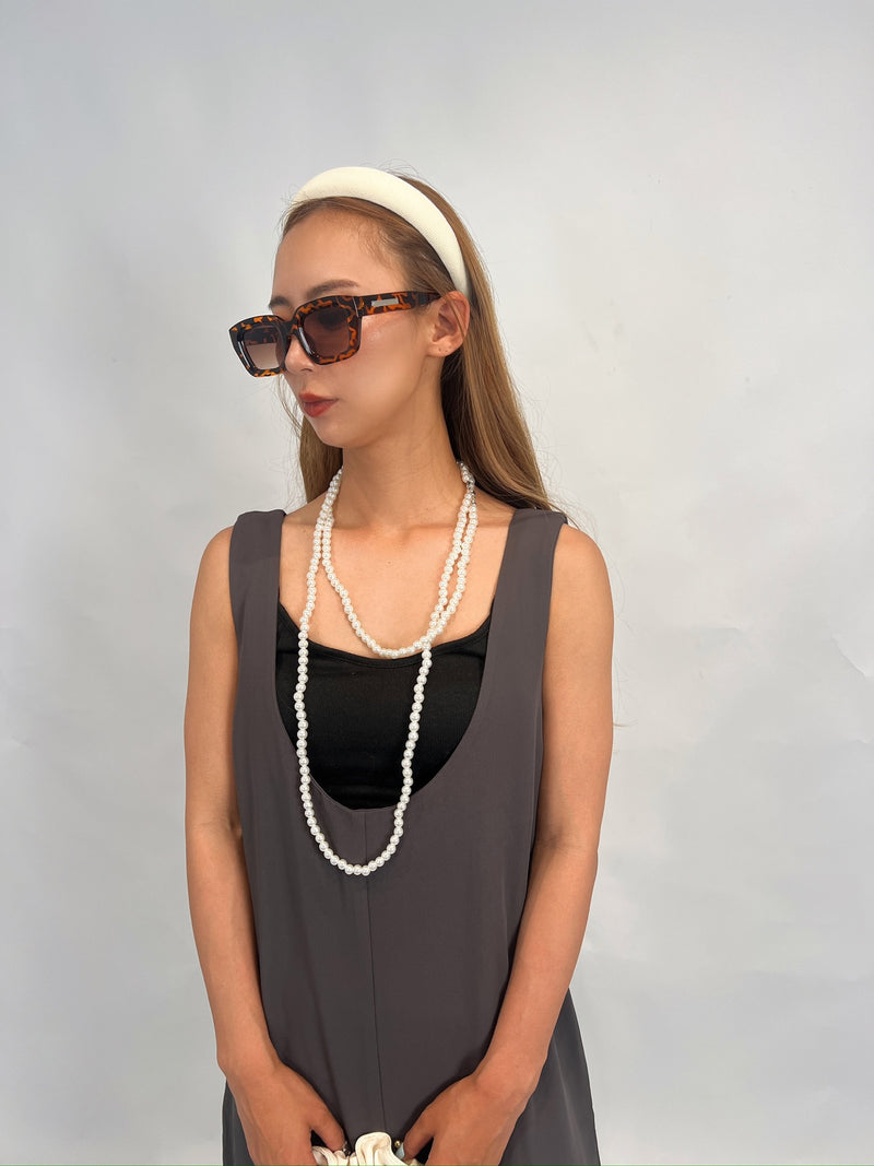 White Puff Headband