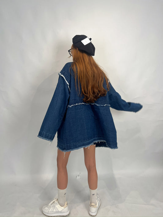 Fringed Denim Jacket