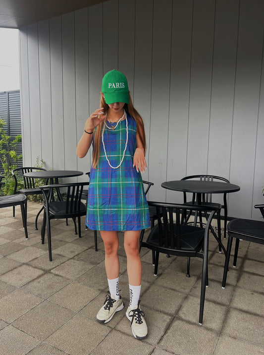 Check Mini Dress – Retro Mood One-Piece